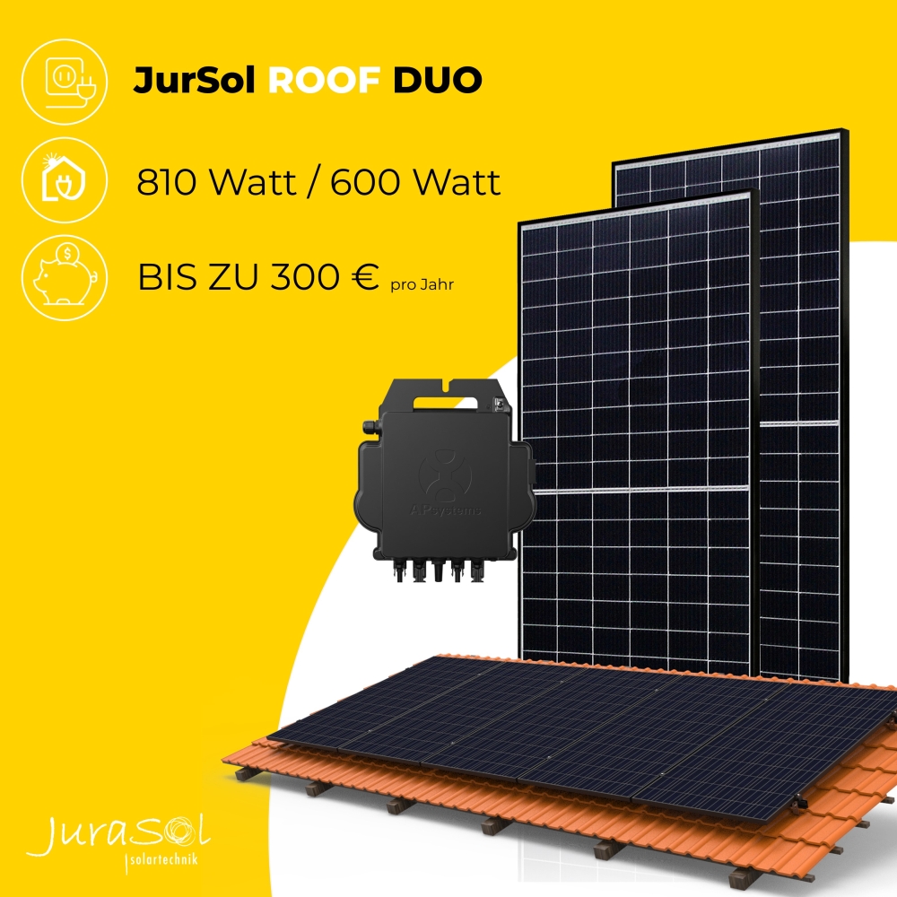 JurSol ROOF Duo 810 Watt